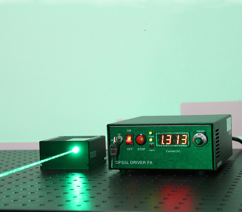525nm 2000mW 고성능 green laser system